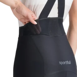 Sportful LTD 2 Shorts met bandjes voor dames - 002 Black