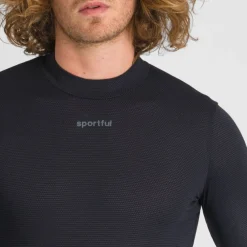 Sportful Merino Layer Onderhemd met lange mouwen Heren - 002 Black