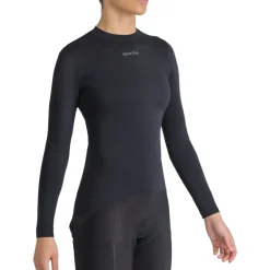 Sportful Merino Layer Onderhemd met lange mouwen Dames - 002 Zwart