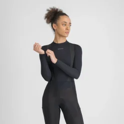 Sportful Merino Layer Onderhemd met lange mouwen Dames - 002 Zwart