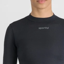 Sportful Merino Layer Onderhemd met lange mouwen Dames - 002 Zwart