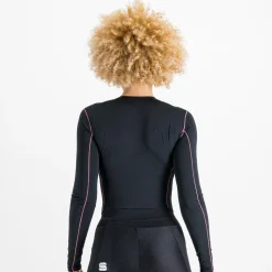 Sportful Midweight Hemd met Lange Mouwen Dames - 002 Zwart