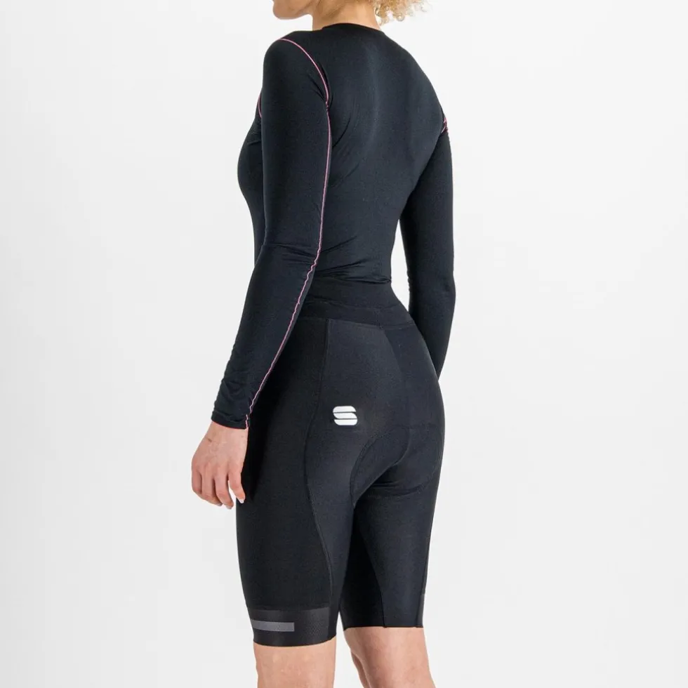 Sportful Midweight Hemd met Lange Mouwen Dames - 002 Zwart