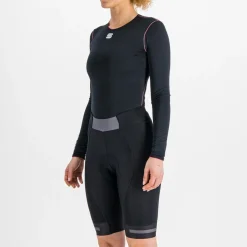 Sportful Midweight Hemd met Lange Mouwen Dames - 002 Zwart