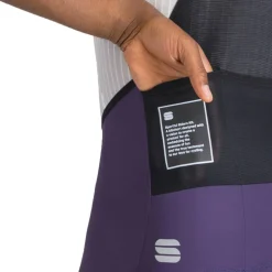 Sportful SRK Fietsshorts met Bretels Heren - 527 Galactic Purple