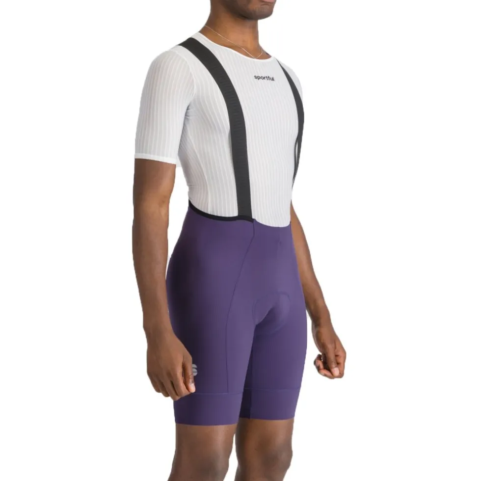 Sportful SRK Fietsshorts met Bretels Heren - 527 Galactic Purple