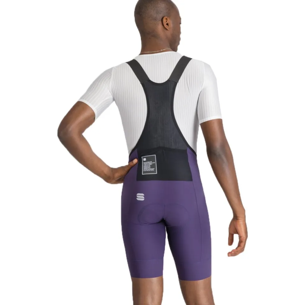 Sportful SRK Fietsshorts met Bretels Heren - 527 Galactic Purple