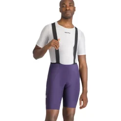 Sportful SRK Fietsshorts met Bretels Heren - 527 Galactic Purple