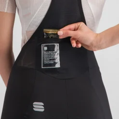 Sportful SRK Fietsshorts met Bretels Dames - 002 Zwart