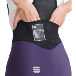 Sportful SRK Fietsshorts met Bretels Dames - 527 Galactic Purple