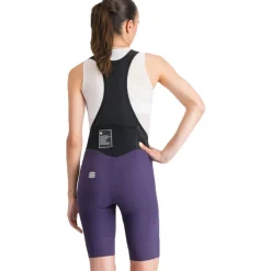 Sportful SRK Fietsshorts met Bretels Dames - 527 Galactic Purple
