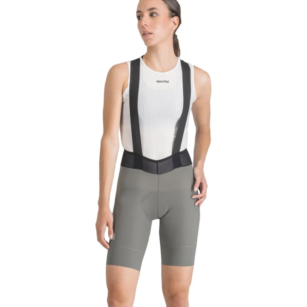 Sportful SRK Fietsshorts met Bretels Dames - 125 Gun Metal