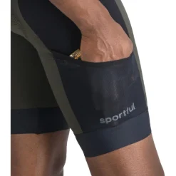 Sportful Supergiara 2 Fietsshorts met Bretels Heren - 309 Midnight Forest / Black