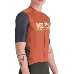 Sportful Supergiara 2 Logo Korte mouwen shirt heren - 607 Sienna Glow