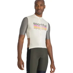 Sportful Supergiara 2 Logo Korte mouwen shirt heren - 105 Cream