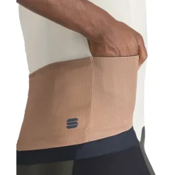 Sportful Supergiara 2 Logo Korte mouwen shirt heren - 105 Cream