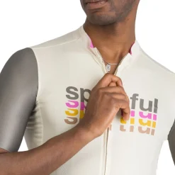 Sportful Supergiara 2 Logo Korte mouwen shirt heren - 105 Cream