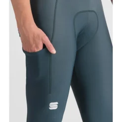 Sportful Supergiara Fietsbroek met Bretels Heren - 317 Deep Green Black