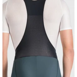 Sportful Supergiara Fietsbroek met Bretels Heren - 317 Deep Green Black