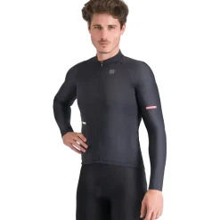 Sportful Supernova Thermal Fietstrui met lange mouwen Heren - 002 Zwart