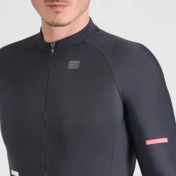 Sportful Supernova Thermal Fietstrui met lange mouwen Heren - 002 Zwart