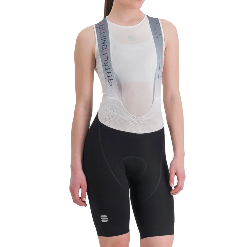 Sportful Total Comfort Fietsshorts met Bretels Dames - 002 Zwart