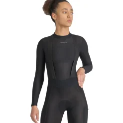 Sportful Winter Layer Hemd met Lange Mouwen Dames - 002 Zwart