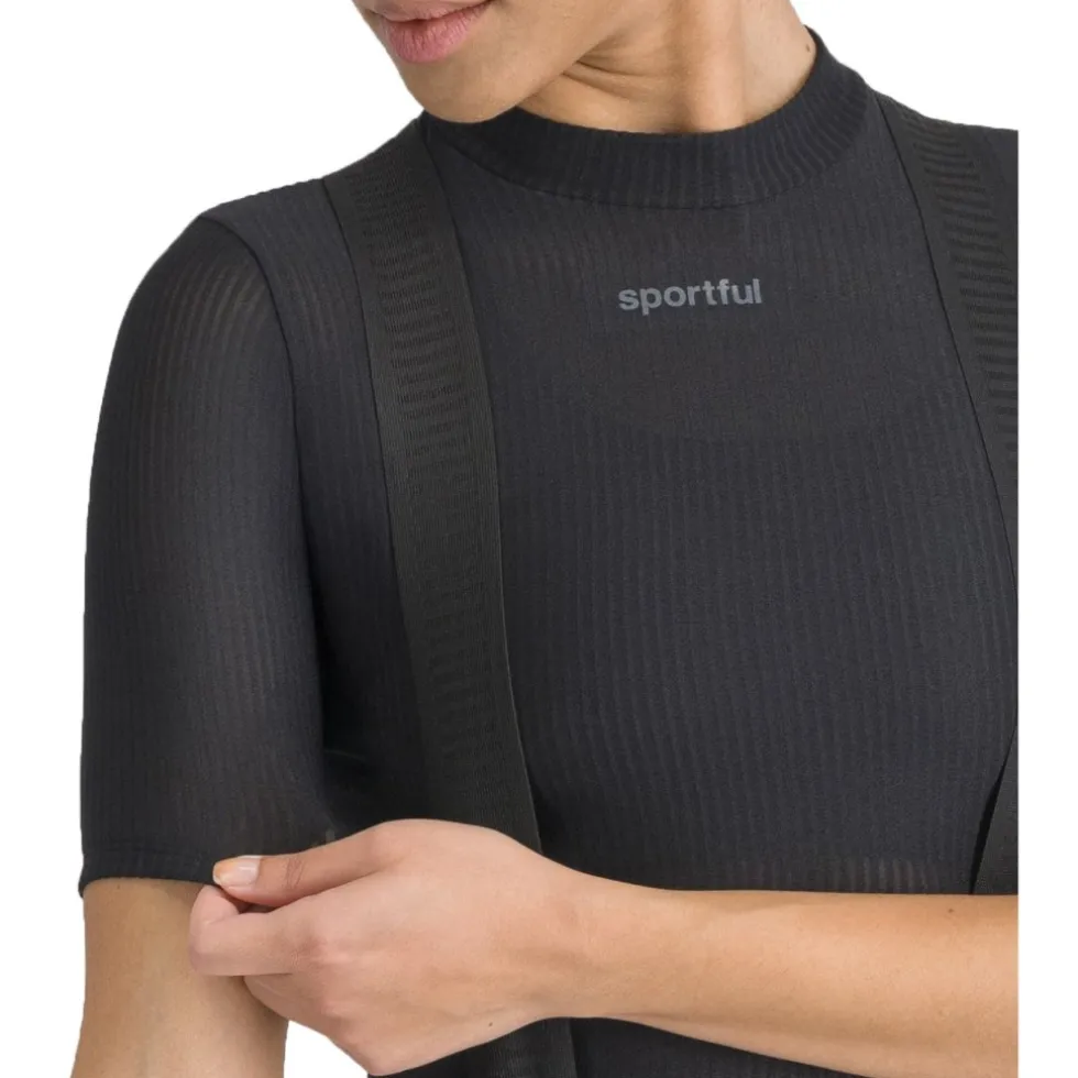 Sportful Winter onderhemd met korte mouwen voor dames - 002 Black