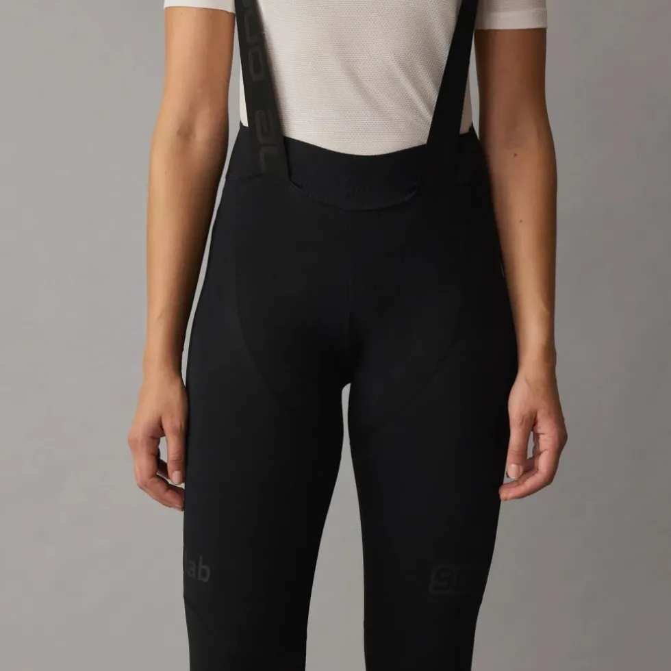 SQlab ONE12 Dames Fietsbroek met Bretels - Zwart