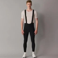 SQlab ONE12 Heren Fietsbroek met Bretels - Zwart