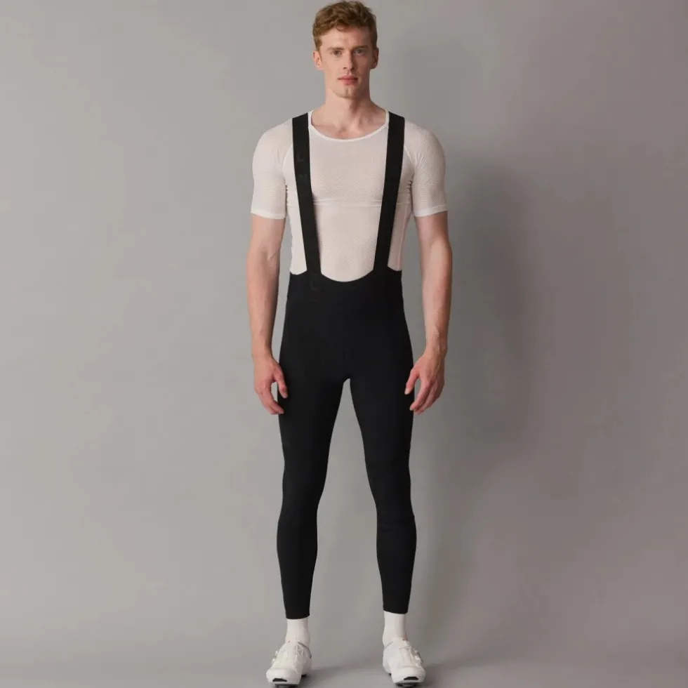 SQlab ONE12 Heren Fietsbroek met Bretels - Zwart