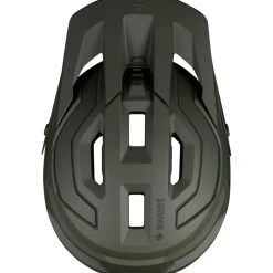 SWEET Protection Bushwhacker II Visor MIPS Helm - Maze Green