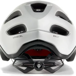 Trek Rally WaveCel MTB Helm - White/Quicksilver