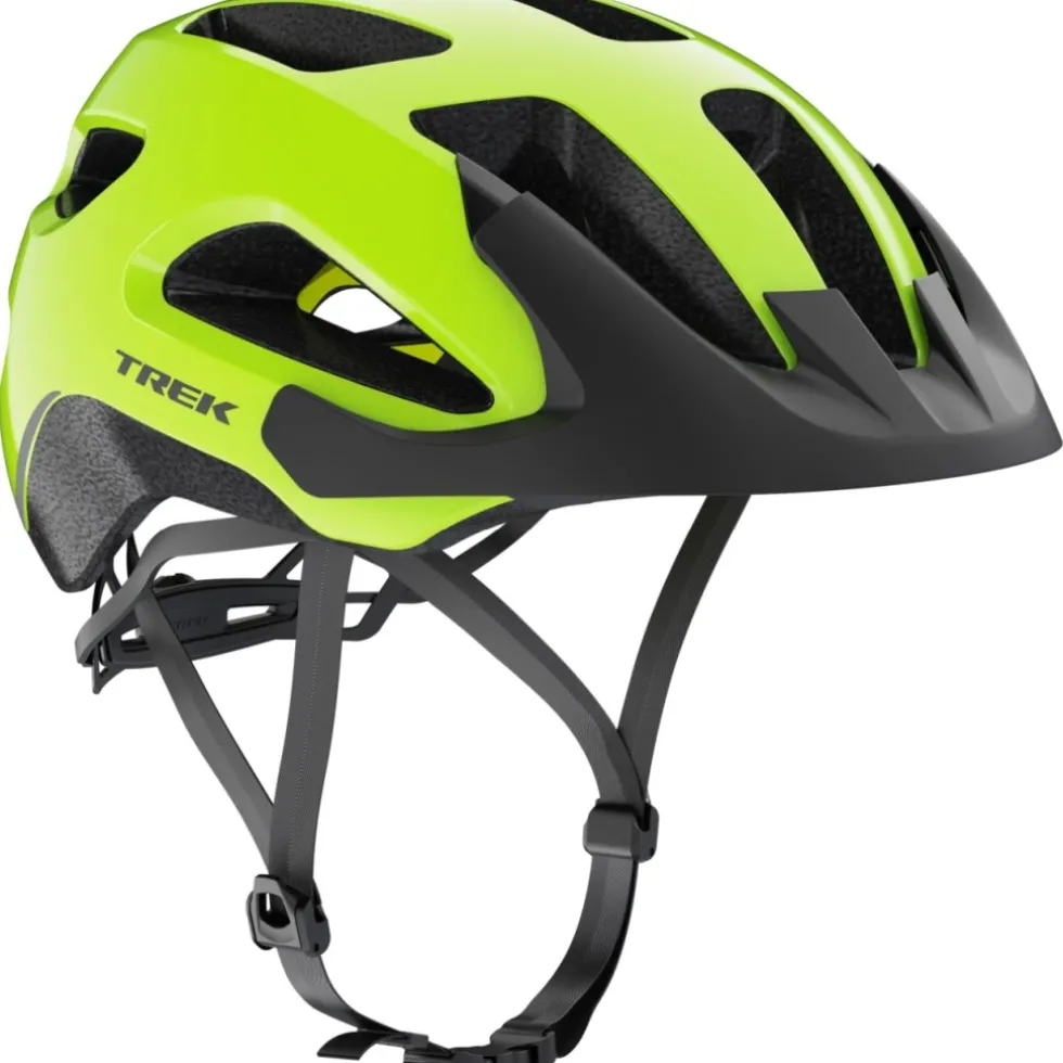 Trek Solstice MIPS Helm - Radioactive Yellow