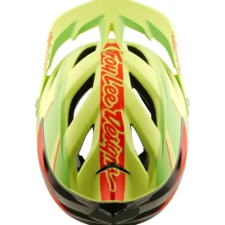 Troy Lee Designs A3 MIPS Helm - Lines Glo Yellow