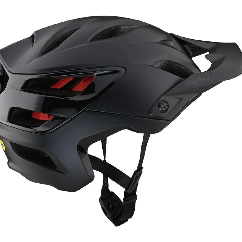 Troy Lee Designs A3 MIPS Helm - Uno Black