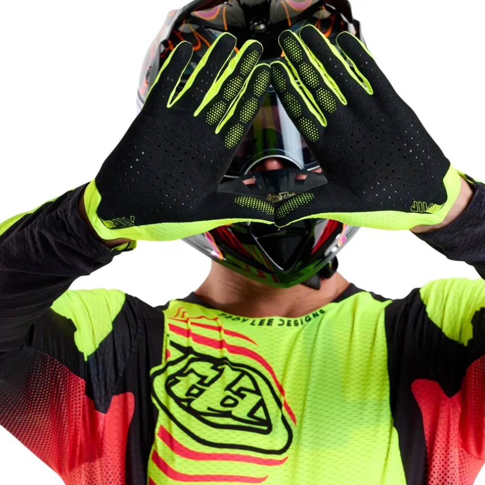 Troy Lee Designs Air Handschoenen - Mono Flo Yellow
