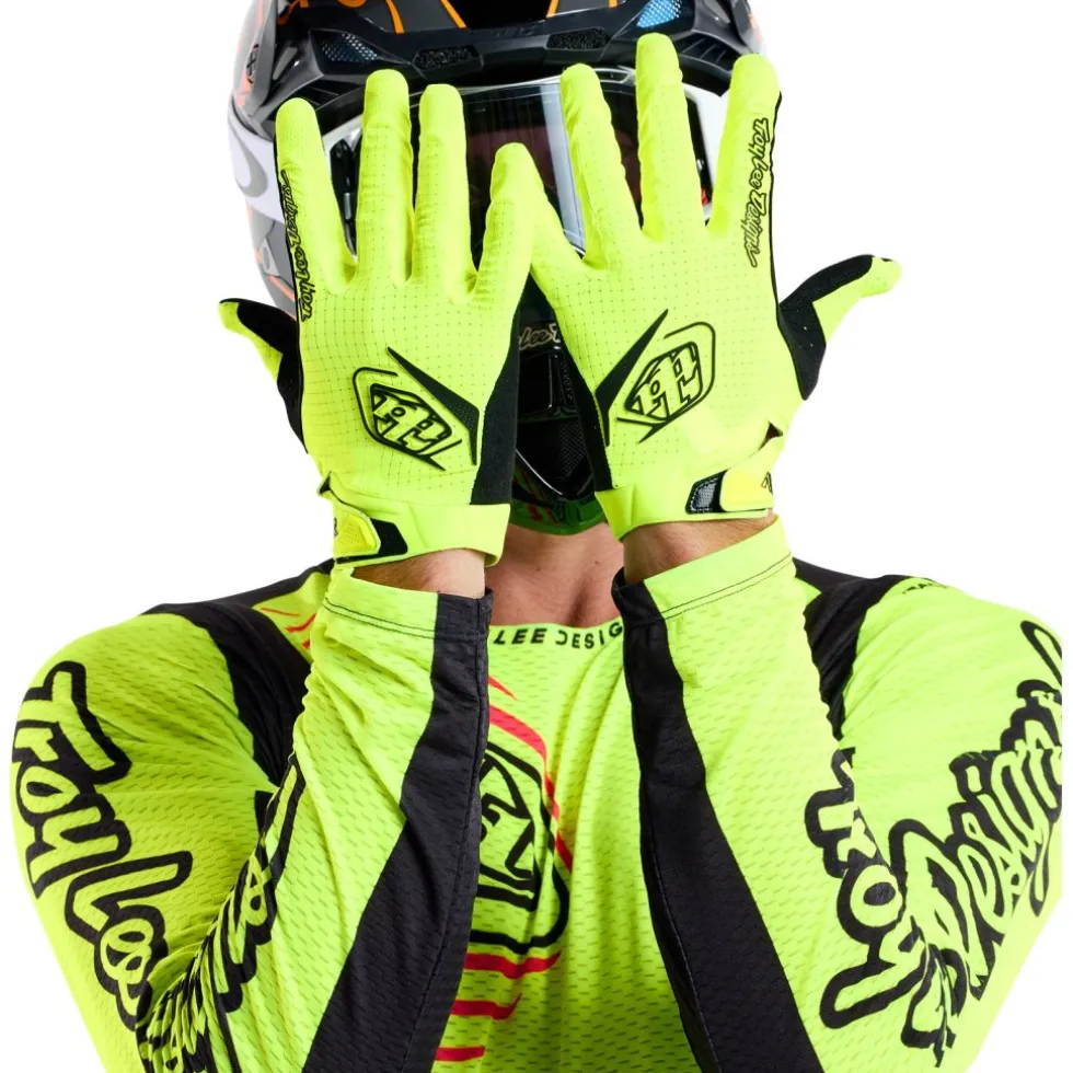 Troy Lee Designs Air Handschoenen - Mono Flo Yellow