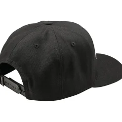Troy Lee Designs Curved Snapback Pet - Signature Black