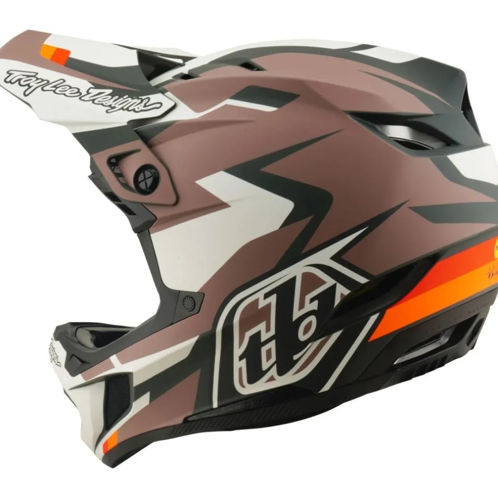 Troy Lee Designs D4 Polyacrylite MIPS Helm - Roamer Clay