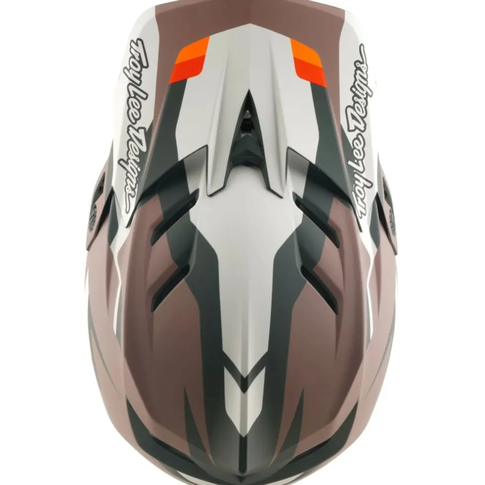 Troy Lee Designs D4 Polyacrylite MIPS Helm - Roamer Clay