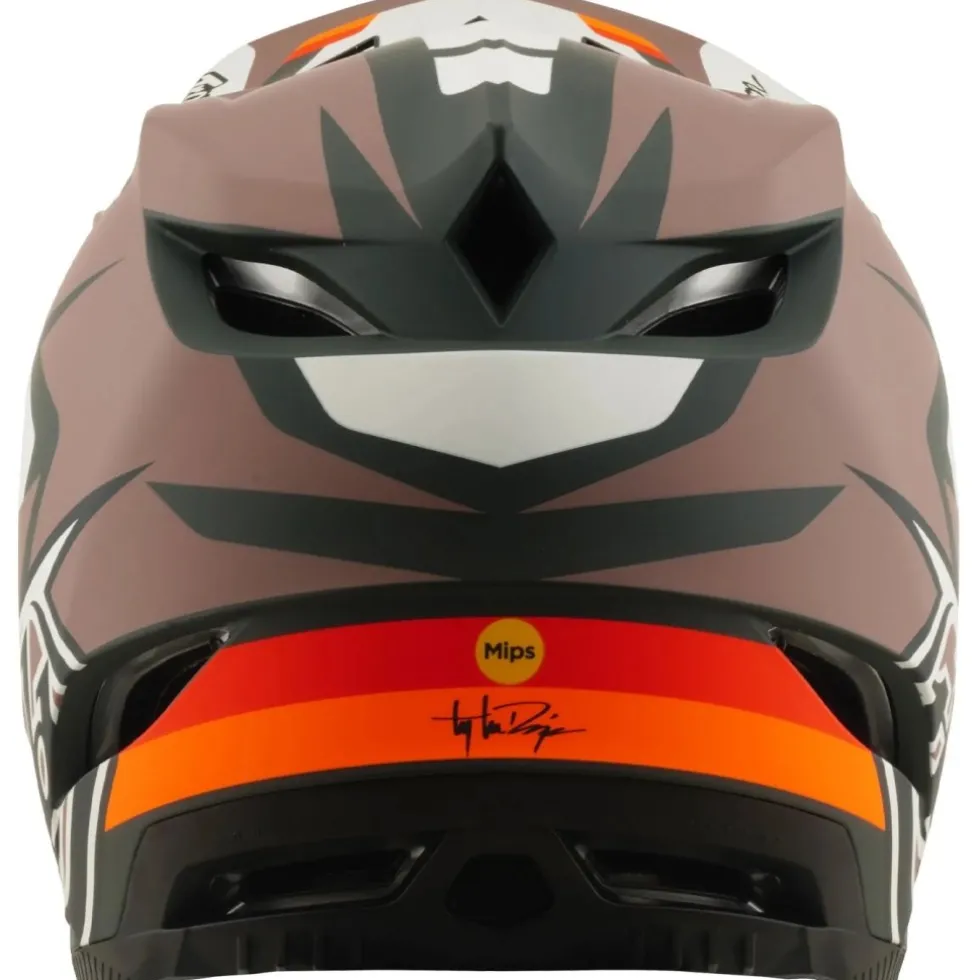 Troy Lee Designs D4 Polyacrylite MIPS Helm - Roamer Clay