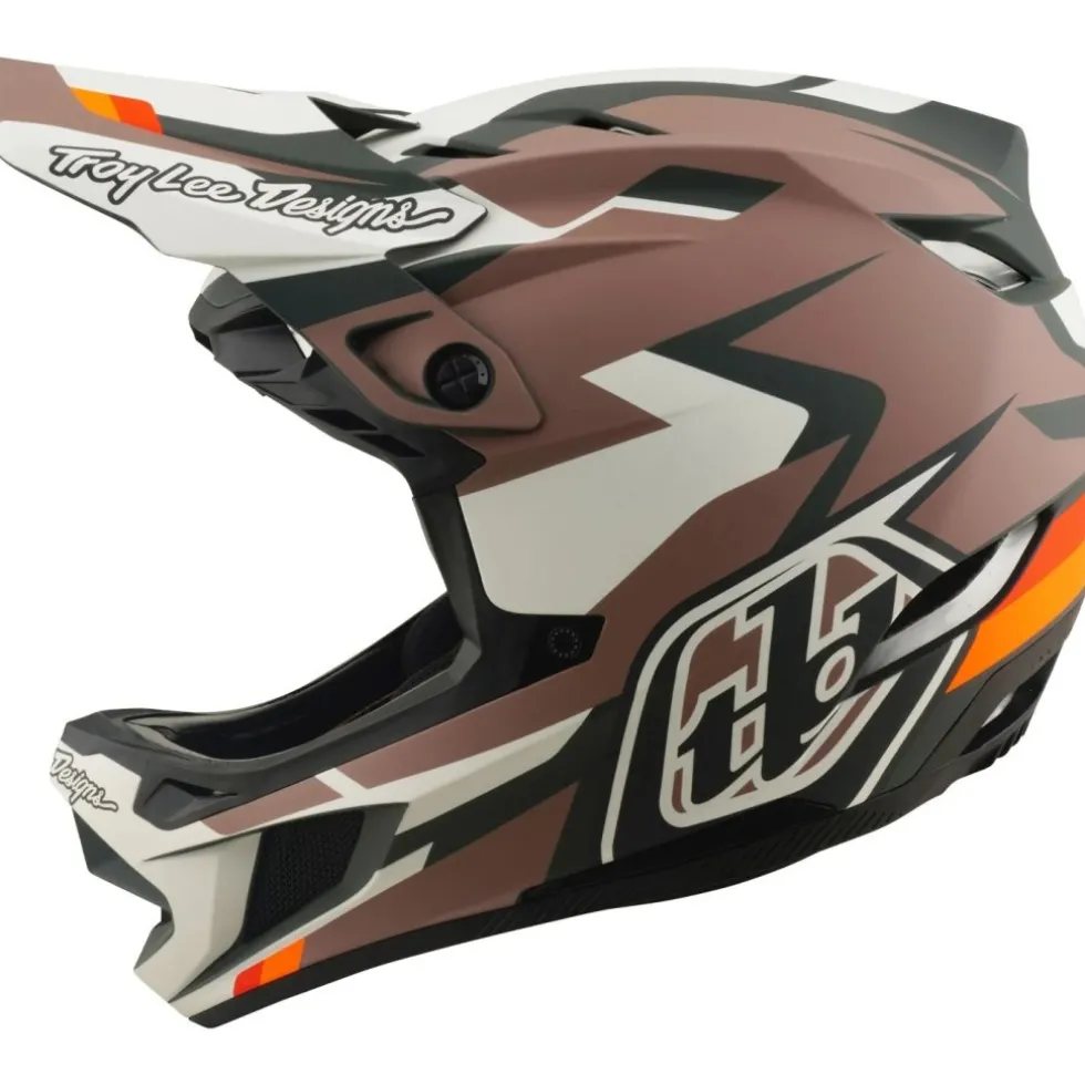 Troy Lee Designs D4 Polyacrylite MIPS Helm - Roamer Clay
