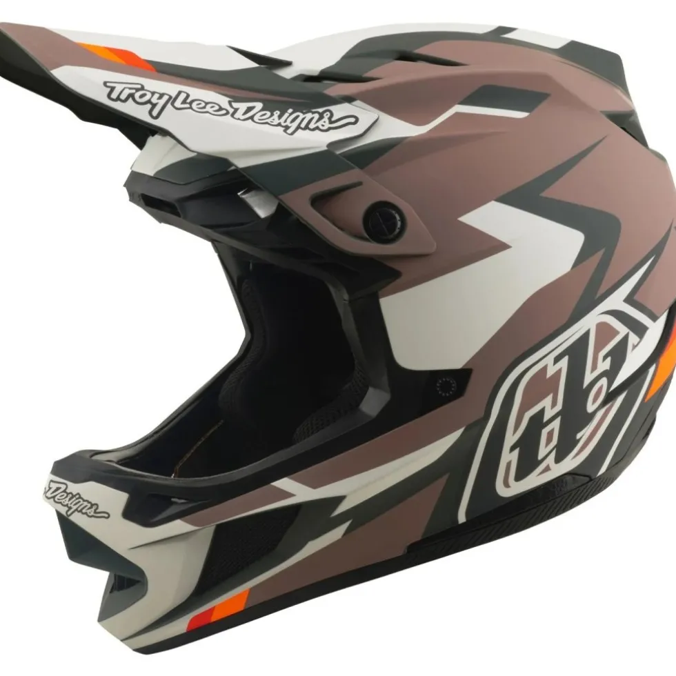 Troy Lee Designs D4 Polyacrylite MIPS Helm - Roamer Clay