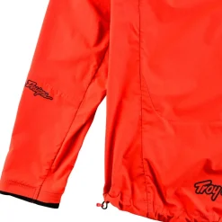 Troy Lee Designs Drift Windbreaker Jas Heren - Mono Fire Orange