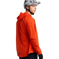 Troy Lee Designs Drift Windbreaker Jas Heren - Mono Fire Orange