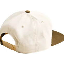 Troy Lee Designs Flat Bill Snapback Pet - Peace Vintage White/Olive