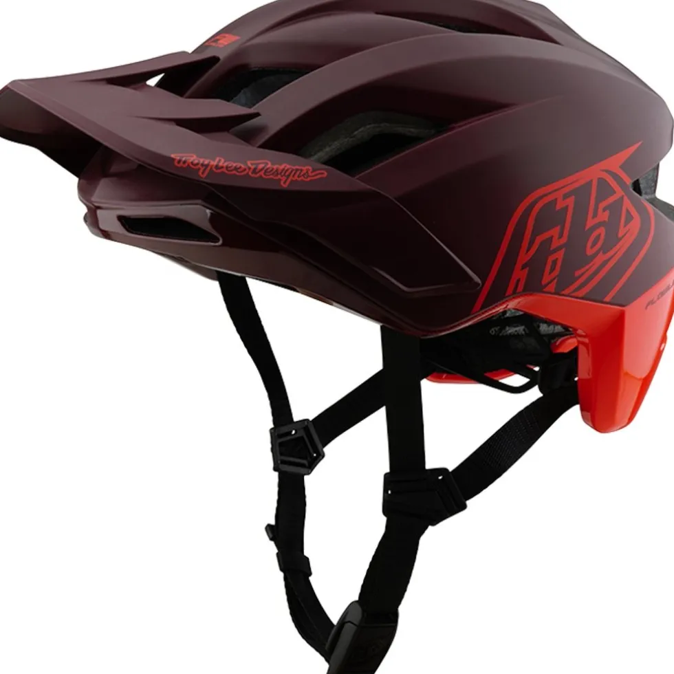 Troy Lee Designs Flowline SE MIPS Helm - Badge Maroon