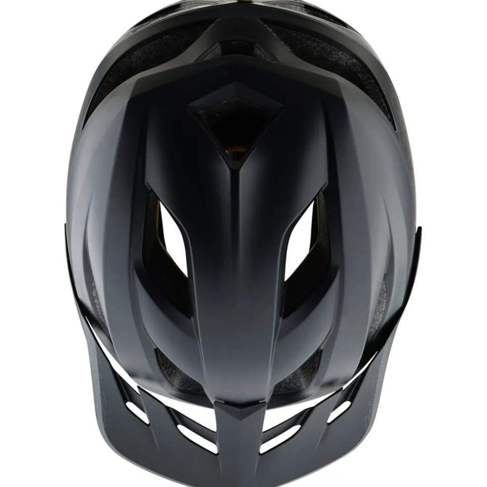 Troy Lee Designs Flowline MIPS Helm Kinderen - Point Black/Charcoal
