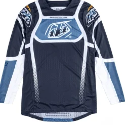 Troy Lee Designs GP Pro Air Fietsshirt met Lange Mouwen Heren - Bands Dark Navy